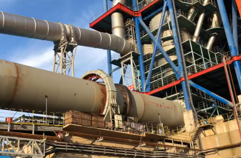 φ4.8×76m新型干法預分解水泥回轉窯